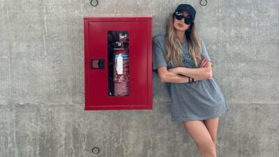 Η Δέσποινα Βανδή σε καλοακιρινές διακοπές