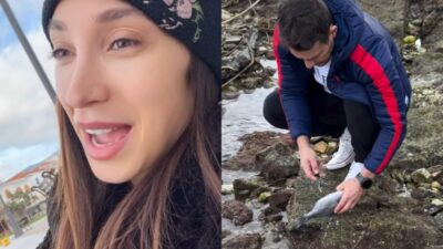 Η Δήμητρας Βαμβακούση και ο Γιώργος Αγγελόπουλος στο Instagram.