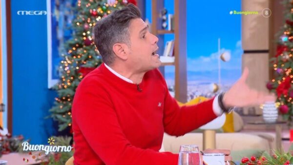 Ο Δημήτρης Ουγγαρέζος στο Buongiorno