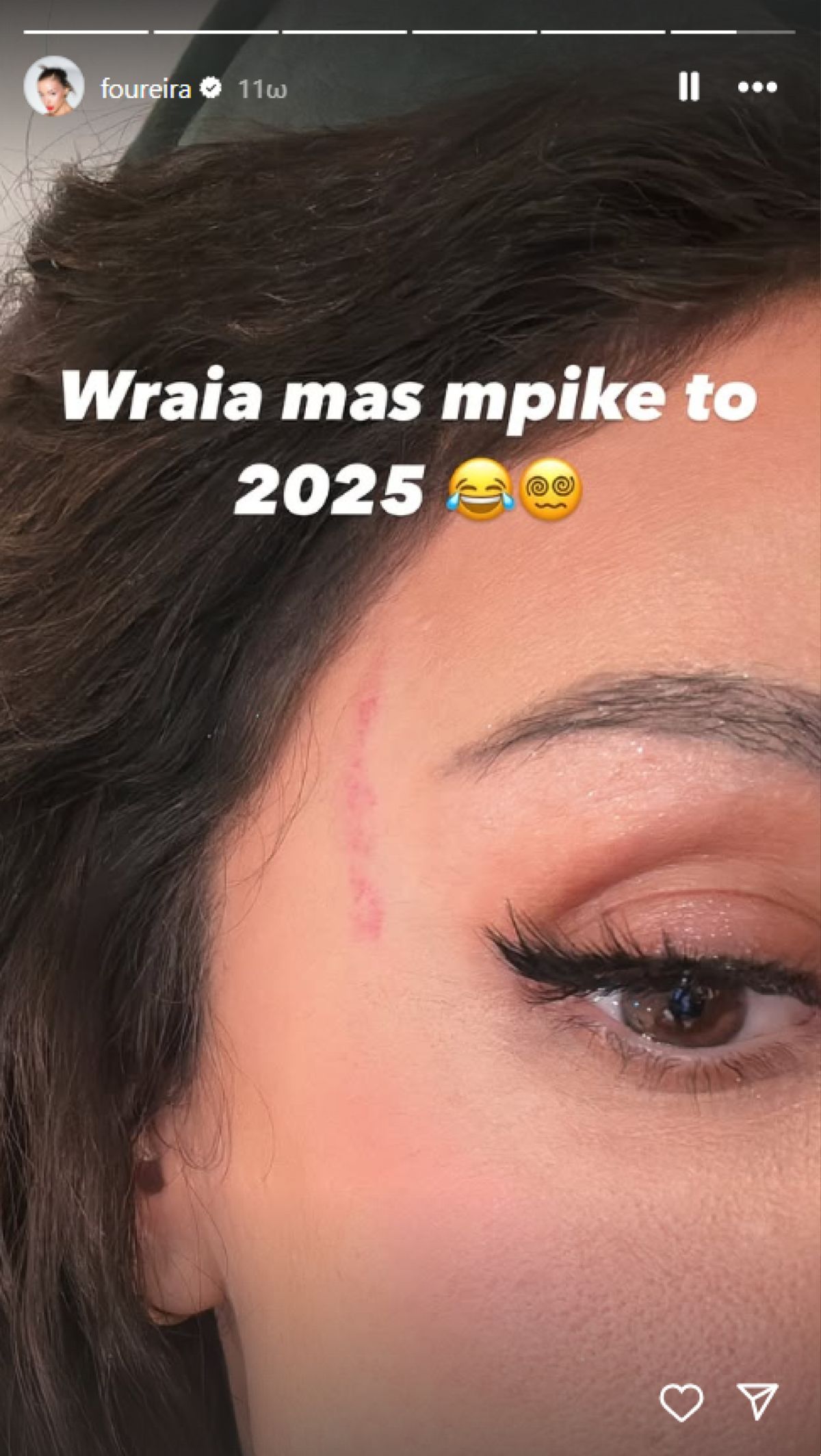 Η ανάρτηση της Ελένης Φουρέιρα στο Instagram.