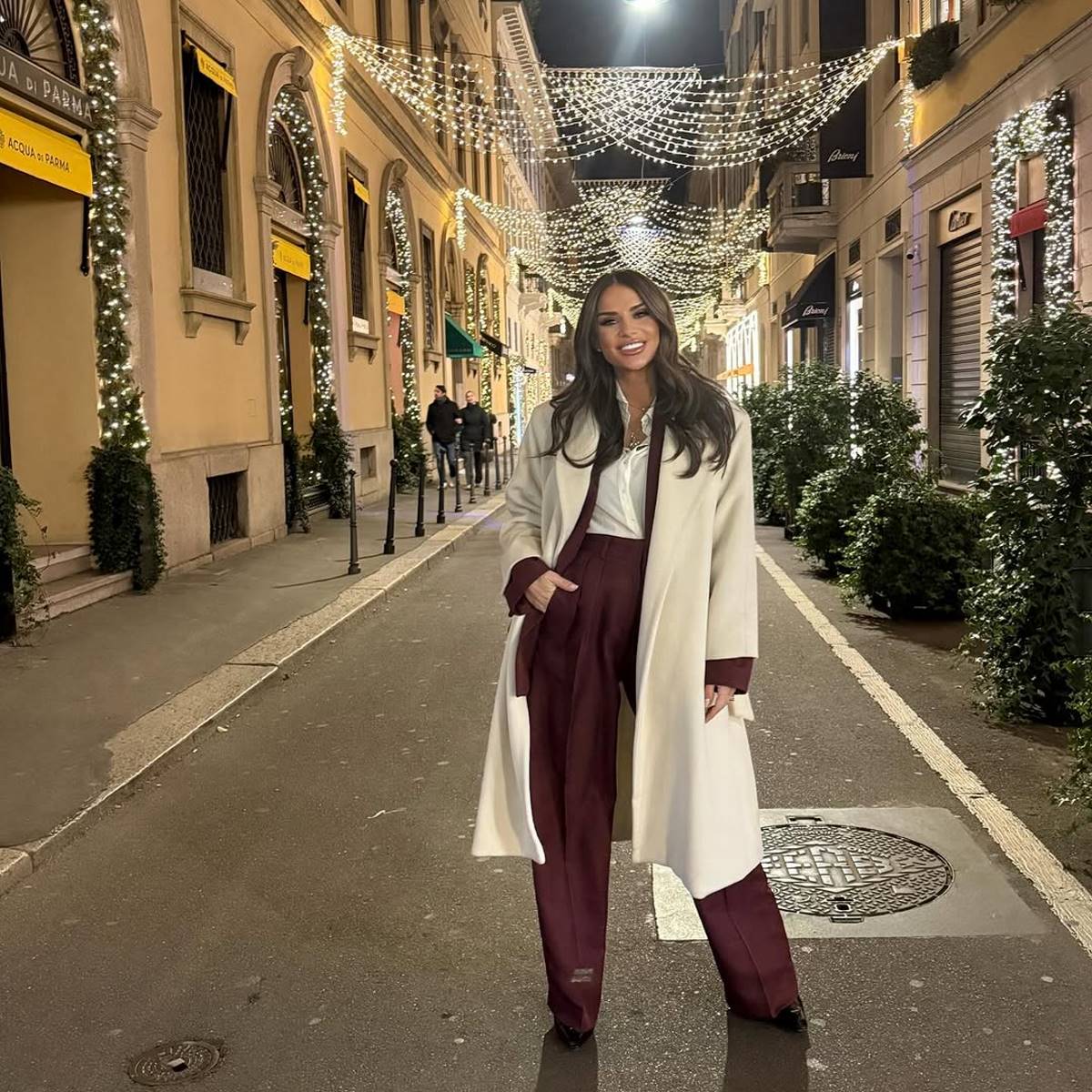 Η Ελένη Τσολάκη σε έξοδό της