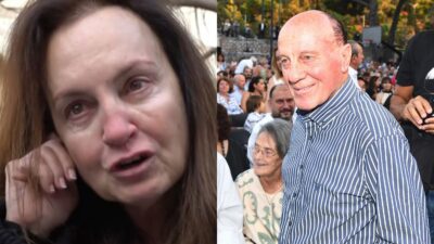 Η Ευαγγελία Δομάζου και ο Μίμης Δομάζος.