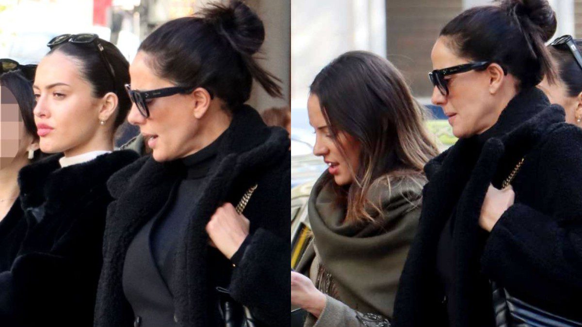 Η Εύη Αδάμ με τις κόρες της