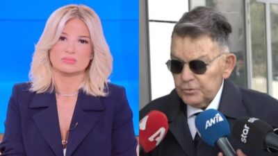 Η Φαίη Σκορδά και ο Αλέξης Κούγιας στο Buongiorno.