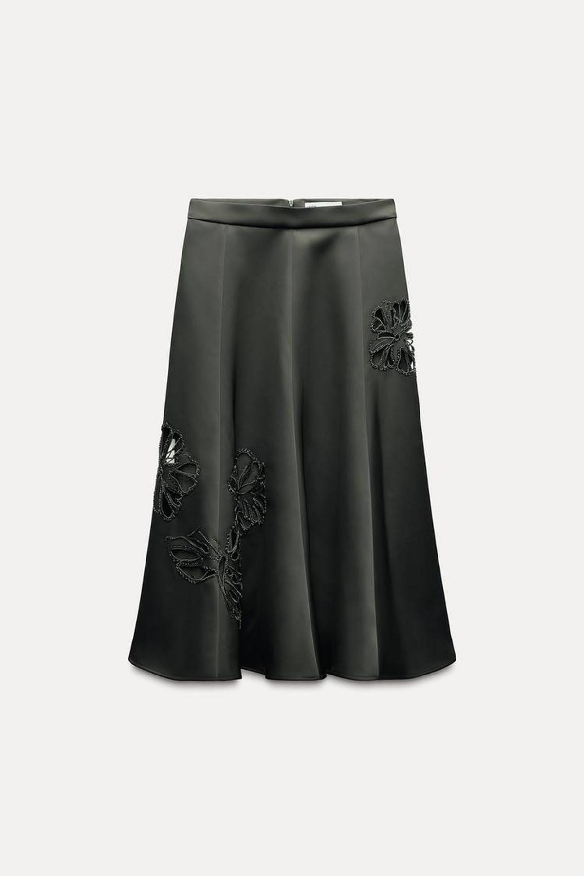 Σατέν φούστα Zara