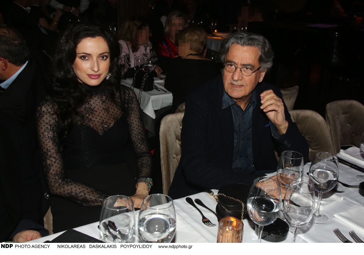 Ο Νίκος Γαλανός και η σύντροφός του