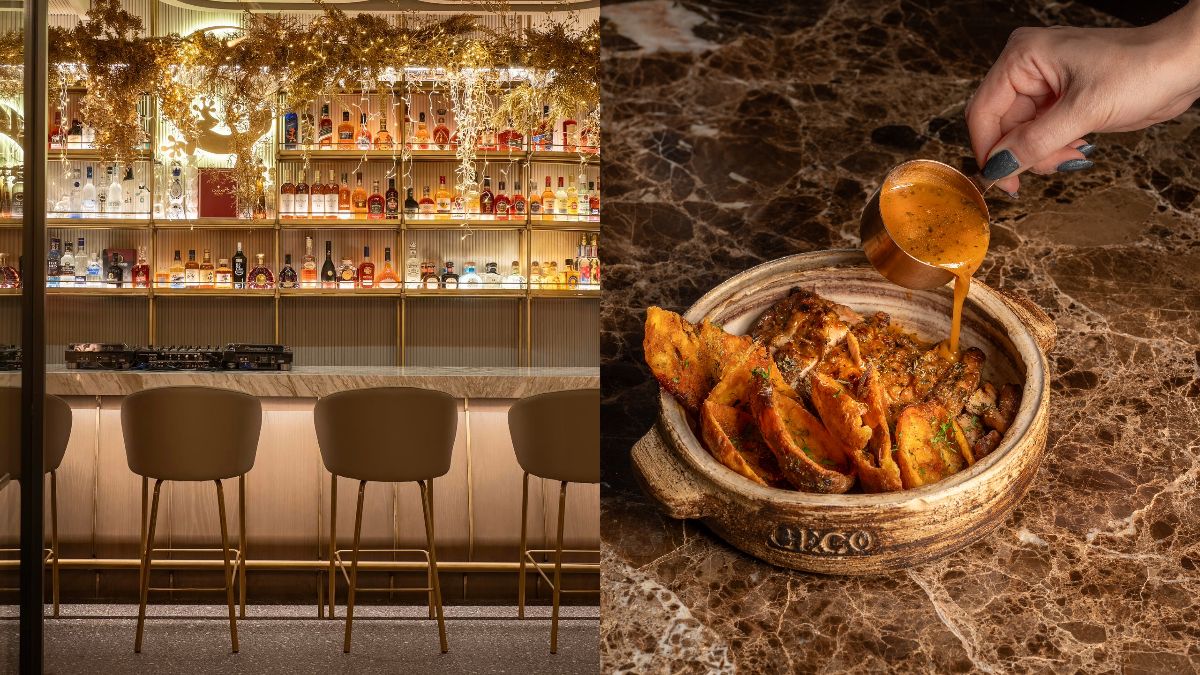 εικόνες από το μαγαζί Geco και το φαγητό του