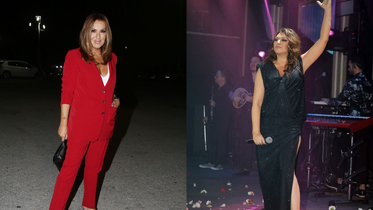 Η Ναταλία Γερμανού και η Καίτη Γαρμπή