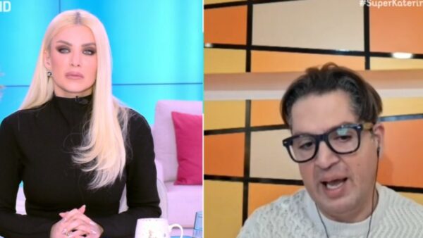 Ο Γιάννης Πουλόπουλος και η Κατερίνα Καινούργιου