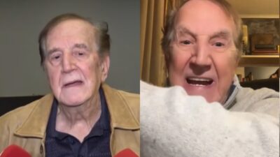 Ο Γιώργος Κωνσταντίνου στην κάμερα του mega