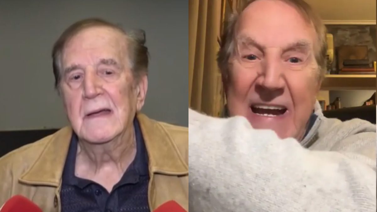 Ο Γιώργος Κωνσταντίνου στην κάμερα του mega