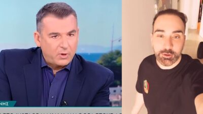 Ο Γιώργος Λιάγκας και ο Νίκος Κοκλώνης