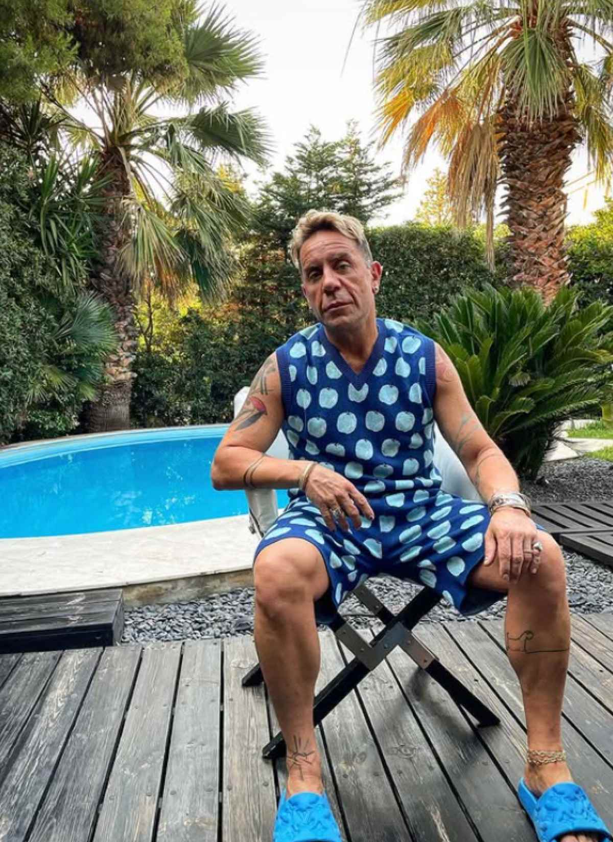 Ο Γιώργος Μαζωνάκης στο Instagram.