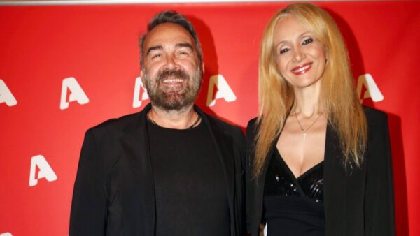 Ο Γρηγόρης Γκουντάρας και η Ναταλί Κάκκαβα σε κοινή έξοδο