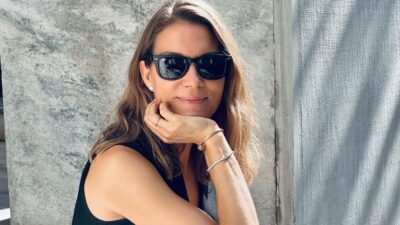 Η Βίκυ Καγιά σε έξοδό της