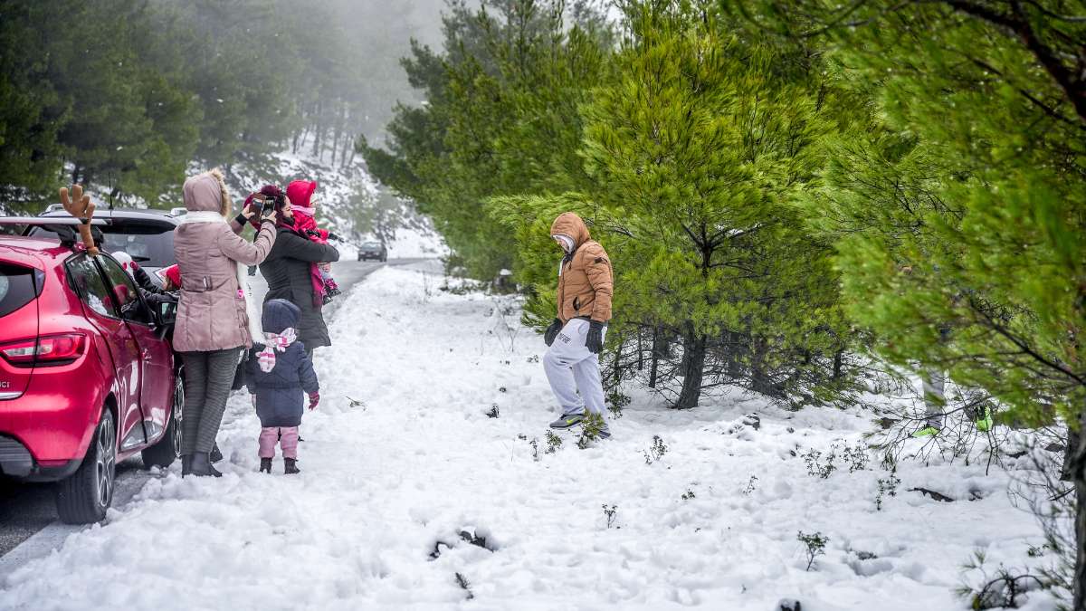 Χιονισμένο τοπίο