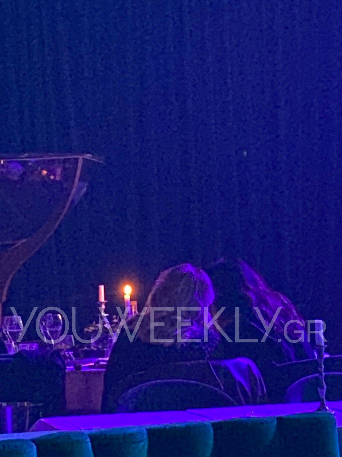 Η Μαρία Καβογιάννη σε σπάνια βραδινή έξοδο στο Parfait