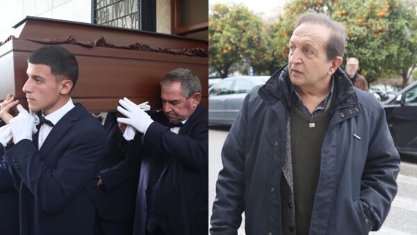 Η έντονη αντίδραση του Μπιμπίλα σε ερώτηση δημοσιογράφου στην κηδεία του Ιάσονα Τριανταφυλλίδη