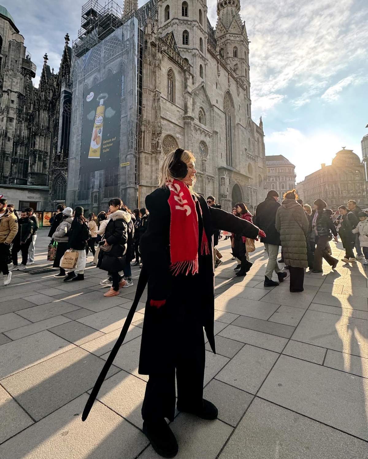 Η Κλέλια Ανδριολάτου σε ταξίδι εκτός ελλάδας