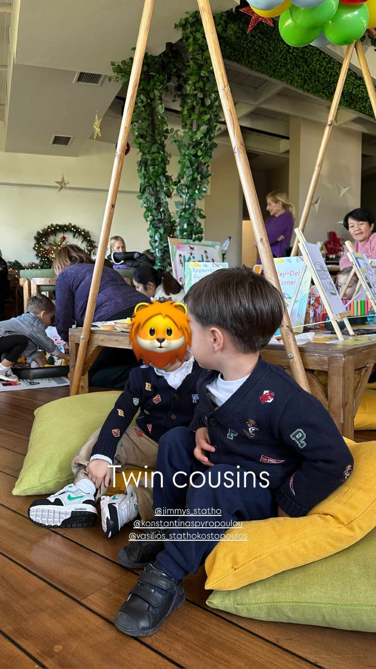 Η ανάρτηση της Κωνσταντίνας Σπυροπούλου στο Instagram για τα γενέθλια του γιου της.