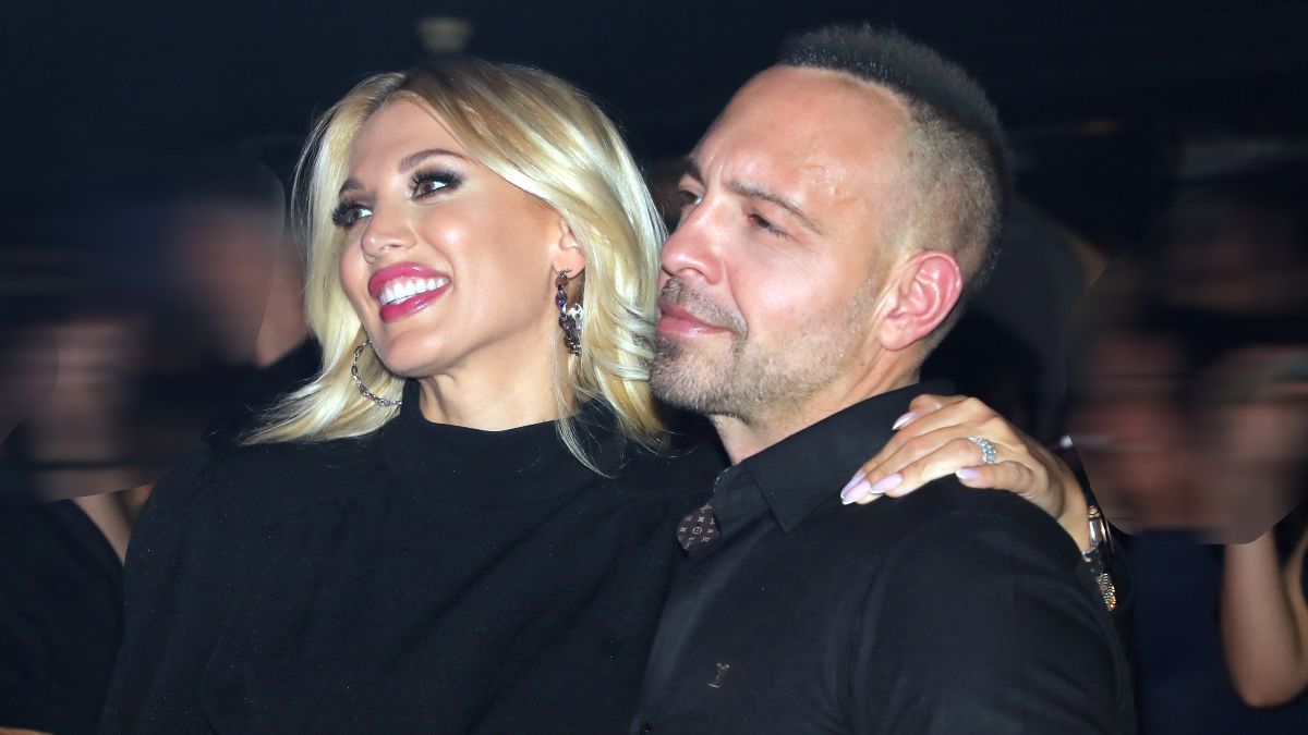 Η Κωνσταντίνα Σπυροπούλου με τον Βασίλη Σταθοκωστόπουλο