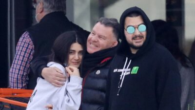 Ο Αλέξης Κούγιας με τα παιδιά του