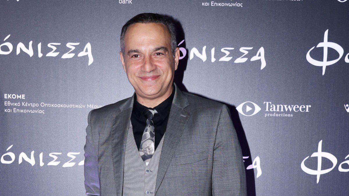 Ο Κρατερός Κατσούλης σε δημόσια εκδήλωση.