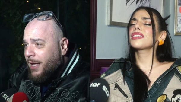 Ο Φώτης Λαμπρόπουλος και η Εμμανουέλα στο Breakfast at Star.