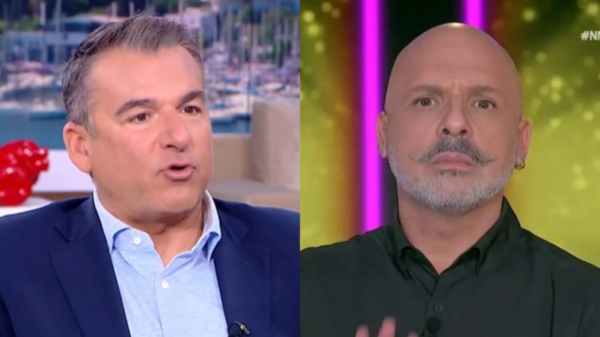 Ο Λιάγκας και ο Μουτσινάς σε κολάζ