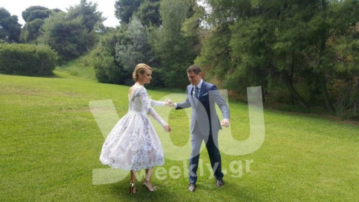 Φωτογραφία από τον γάμο της Λίλα Κουντουριώτη