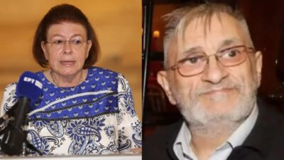 Η Λίνα Μενδώνη αποχαιρετά τον Ιάσονα Τριανταφυλλίδη