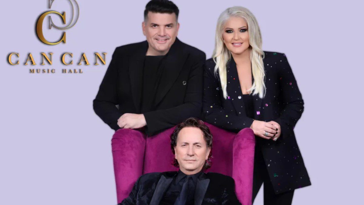 Η αφίσα του Can Can με τον Μάκη Χριστοδουλόπουλο