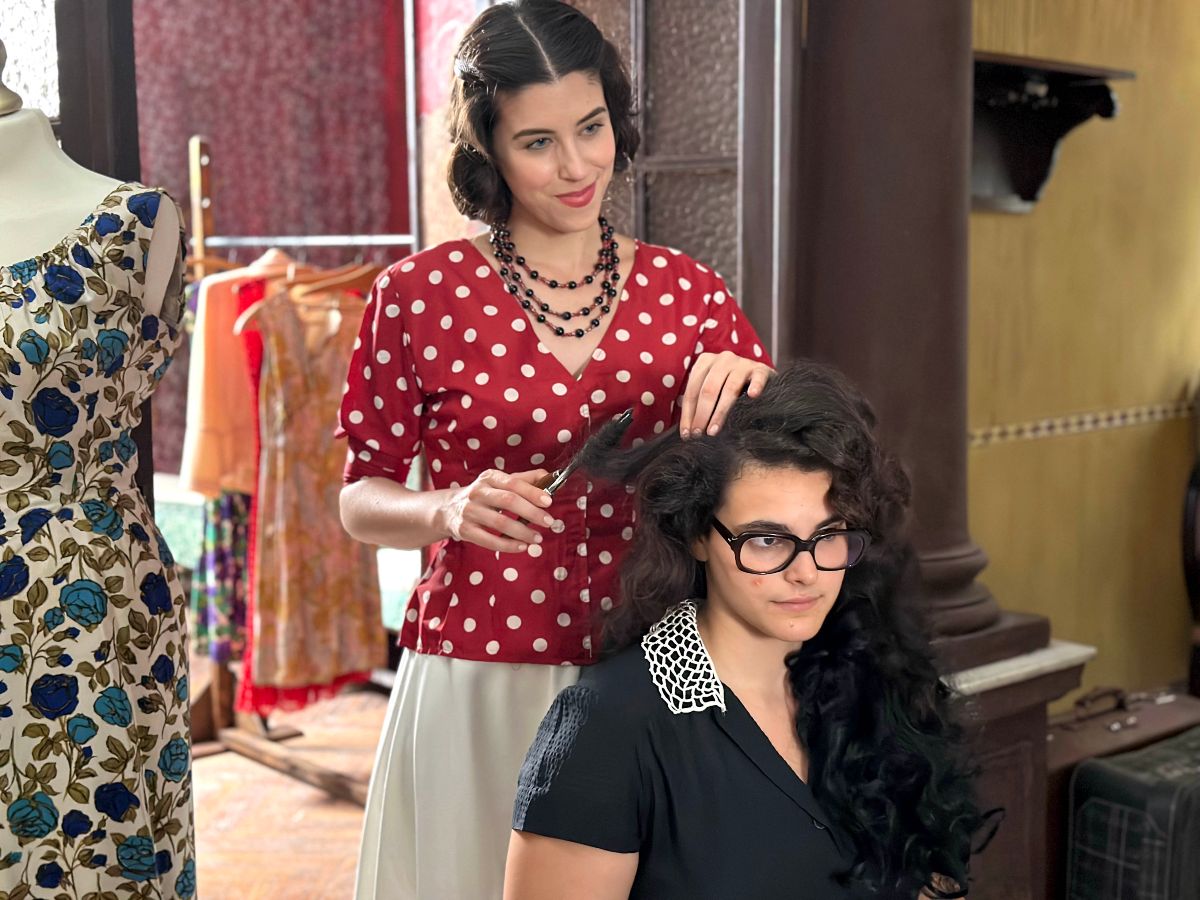 Σκηνή από την σειρά Μαρία Κάλλας