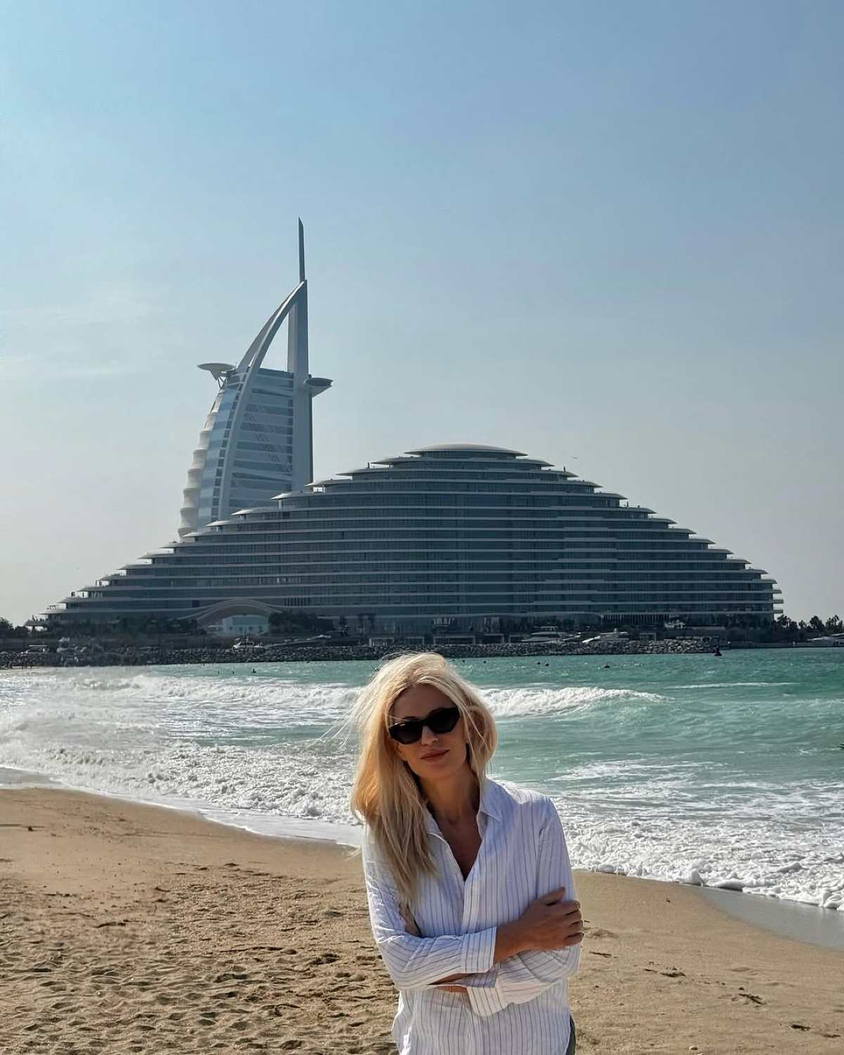 Η ανάρτηση της Μαρίας Μπακοδήμου από το Ντουμπάι στο Instagram