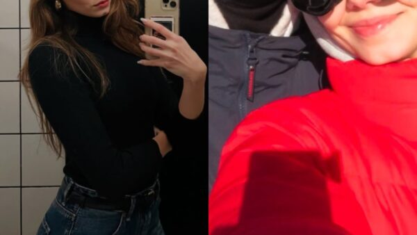 Κομμένες φωτογραφίες της Μαριαγάπης Ξυπολιά μόνη της και με τον σύντροφό της