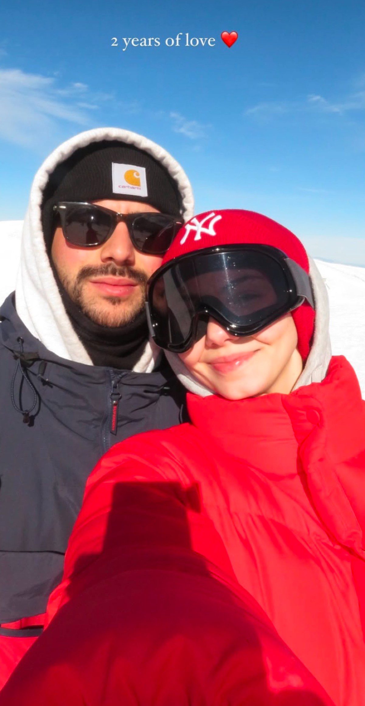 Η Μαριαγάπη Ξυπολιά και ο σύντροφός της