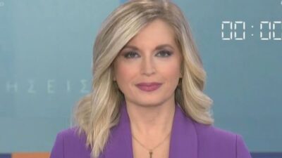 Η Μαριάννα Πετράκη στο δελτίο ειδήσεων του MEGA.