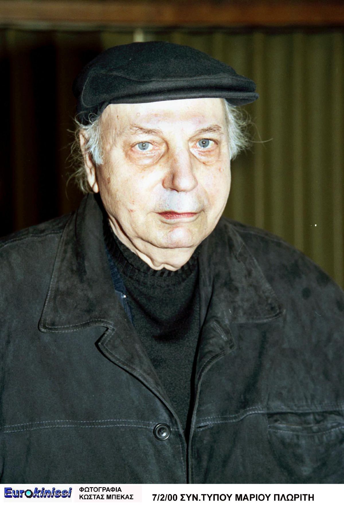 Ο Μάριος Πλωρίτης το 2000