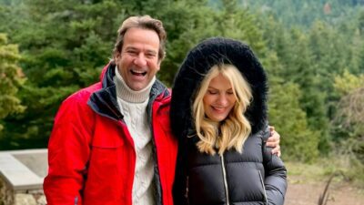 Ο Ματέο Παντζόπουλος και η Ελένη Μενεγάκη