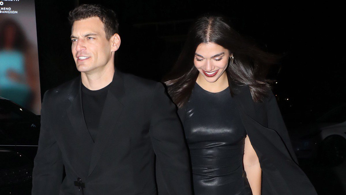 Μελίνα Νικολαϊδη και Δημήτρης Φιντιρίκος σε έξοδο