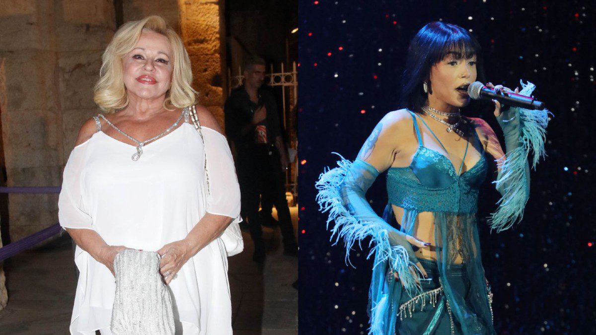 Η Μπέσσυ Αργυράκη και η Marsaeux.