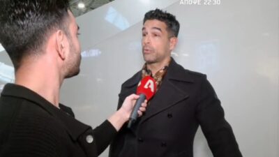 Ο Νίκος Αναδιώτης σε δηλώσεις στο Happy Day