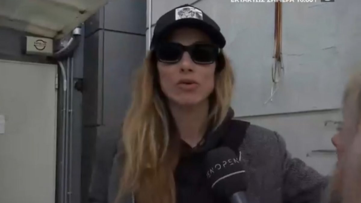 Η Ντορέττα Παπαδημητρίου στην κάμερα του open