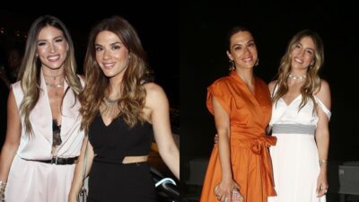 Η Αθηνά Οικονομάκου και η Βάσω Λασκαράκη σε παλιές εξόδους τους