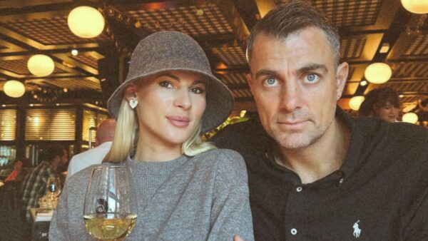 Η Όλγα Πηλιάκη και ο Στέλιος Χανταμπάκης στο Instagram.