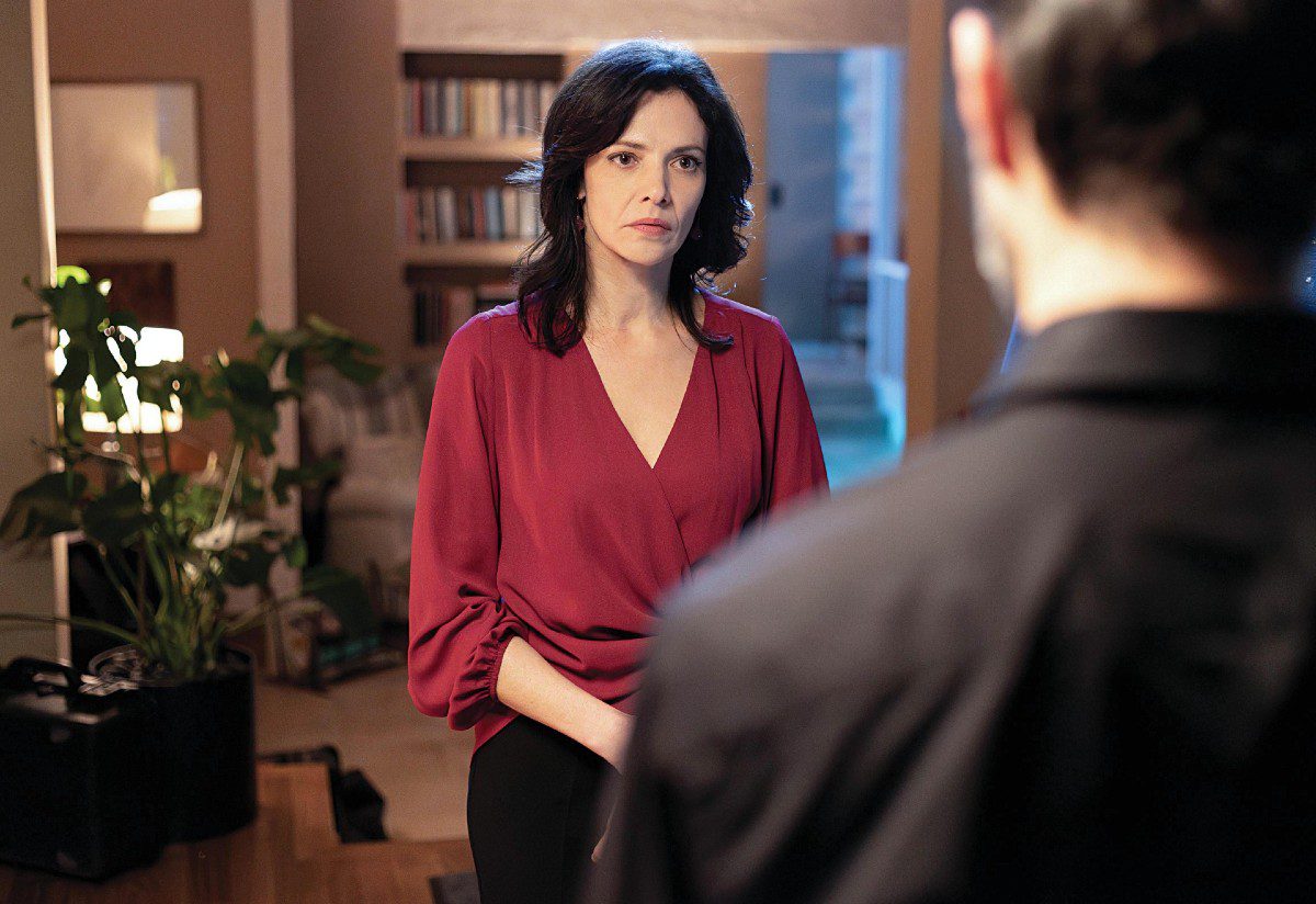 Σκηνή από την σειρά παιχνίδι εκδίκησης με την Μαριλίτα Λαμπροπούλου