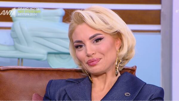 Η Αλεξάνδρα Παναγιώταρου στο Πρωινό