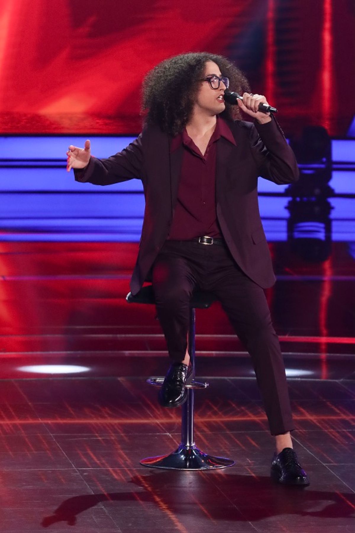 Ο Πάνος Κατσιέρης στο The Voice.