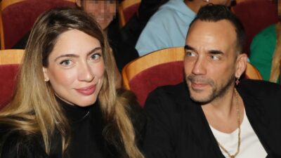 Ο Πάνος Μουζουράκης και η Μαριλού Κόζαρη