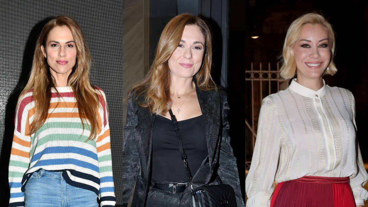 Η Ντορέττα Παπαδημητρίου, η Θάλεια Ματίκα και η Αντριάνα Παρασκευοπούλου